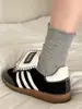 Calcetines de encaje simples de lunares a media pantorrilla para mujer, estilo retro de alta gama, calcetines holgados, estilo coreano, calcetines versátiles para mujer