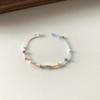 Pulsera multicapa con cuentas de nicho Mori verde oscuro 2023, diseño para mujer, pulsera de estilo antiguo frío y transparente de alta calidad