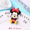 Venda quente série de desenhos animados Ursinho Pooh Mickey criativo diy capa de celular furo de grampo sapatos adesivos de geladeira acessórios caseiros