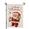 Natal Novo Produto Grinch Natal Bandeira de Jardim Natalina Bandeira Decorativa para Exterior 30X45Cm Poliéster Dupla Face Feita Sob Medida