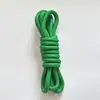 En stock de fábrica cuerda de paraguas línea miu 5 mm de núcleo poliéster color sólido tejido DIY colgante para mochila cuerda de ajuste de cintura flor