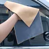 Toalla de lavado de autos de gamuza de alta calidad sin pelusa sin marcas toalla especial para sala de billar absorbente fuerte toalla para auto