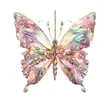 Acrílico Año Nuevo Día de San Valentín Mariposa Plana Decoración del Hogar Forma Colgante de Coche Adorno 2D Transfronterizo