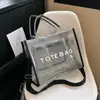 Bolso de Mujer Bolso de Gelatina Nuevo Exclusivo Transfronterizo Bolso Tote Colorido Textura Simple Gran Capacidad Bolso de Mano