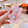 Anillos para el cabello con flores de estilo coreano para niños, lindos tendones de goma para bebés de color caramelo, súper hada, tela dulce, princesa, accesorios para el cabello con cuerda
