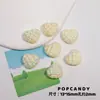 Waffle Corazón Pequeño Corazón de Durazno DIY Joyería de Cuentas Cadena Colgante Cuerda para Teléfono Celular Aretes Hechos a Mano Collar Pulsera Cuentas para Joyería