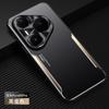 Adecuado para Funda de Teléfono Hoja de Metal Huawei Pura90Pro, Acabado Mate Pura80Pro, Protección Anticaídas Pura70