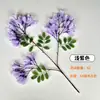 Nueva Rama de Jacaranda Simulada Planta Verde de Ingeniería Flor Artificial Colgante Decoración de Patio Azul y Morado Accesorios para Fotografía de Bodas