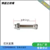 Mangueira flexível universal de alta pressão em aço inoxidável para bico de máquina CNC, tubo de spray de óleo, tubo de refrigeração CNC, bico
