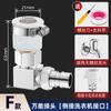 Venda por atacado old-fashioned faucet converter máquina de lavar automática adaptador de tubo de entrada de água conector de entrada de água