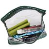 Bolsa Sacola Transparente de PVC Personalizada de Fábrica, Bolsa Plástica Doméstica Ecológica com Zíper, Necessaire com Logotipo Personalizável