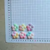 Acessórios de Flor de Pérola Bicolor Fofos de Resina para DIY Acessórios de Cabelo Pingente Tamancos Coberturas para Sapatos Capas de Celular Materiais para Roupas Infantis