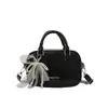 Bolso Premium para Mujer 2026 Nuevo Estilo Bolso de Hombro Único Cruzado de Cuerpo Bolso Cuadrado Pequeño de Moda Versátil Bolso Almohada de Bowling