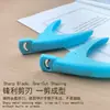 Tijeras para uñas en stock, tijeras para uñas cuadradas, tijeras para uñas postizas, herramientas para uñas DIY para recortar uñas, tijeras en forma de U