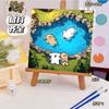 Pintura a Óleo Digital de Cachorro com Linha DIY Colorir à Mão Grafite Desenho Animado Fofo Decoração Curativa Fabricante Atacado