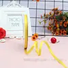 Fita Dupla Face de Alta Densidade 0,6cm Fita Flor Fita para Presente Fita para Embalagem de Bolo Fita para Acessórios de Cabelo Artesanais DIY