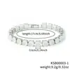 Pulsera Redonda Transfronteriza 6.0 con Cierre de Extensión Multicolor, Pulsera Colorida de Circonita de Alta Calidad para Mujer, Mayoreo