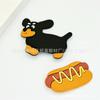 Charms para Sapato Crocs Desenho Animado Raio Grafite Urso Preto Acessórios Acessórios para Chinelo DIY Charms de Sapato Removíveis Atacado do Fabricante