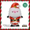 Balões de Natal Folha de Alumínio Papai Noel Rena de Natal Boneco de Neve Árvore de Natal Desenho Animado Arranjo Decoração Inflável