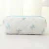 Venda Direta da Fábrica Nova Bolsa de Armazenamento Bolsa de Lápis Resistente a Manchas Estilo Ins Feminino Grande Capacidade Nicho Não Colidente Papelaria Bolsa de Cosméticos