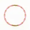 Pulseira de titânio e aço estilo nacional retrô nicho nova pulseira estilo chinês bambu pulseira de cor epóxi pulseira de bambu da sorte pulseira para mulheres