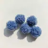 Accesorios de Bolas de Lana de Cordero Nuevas y Coloridas Transfronterizos, Piezas de Juguete, Bolas de Peluche de Oso de Peluche Hechas a Mano para Bricolaje