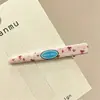 Pinza para el Cabello Exquisita de Gama Alta para Mujer Clip BB Estampado de Leopardo Retro Lindo Clip para Flequillo Lateral Accesorios para el Cabello de Moda con Temperamento