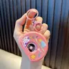 Llavero Reproductor de CD Musical Redondo para Animales Pequeños Juguete Sonoro Divertido para Estudiantes Colgante de Bolsa Regalo Pequeño Venta al por Mayor