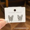 Agulha de Prata S925 Moda Coreana Nova Flor Pérola Estilo Igual Xiaohongshu Brincos Simples Elegantes de Nicho