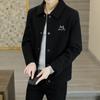 Fuguang 2024 Primavera Nueva Moda Masculina Chaqueta de Moda Ajuste Delgado Abrigo Casual Versátil para Hombre Manga Larga Venta al por Mayor