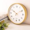 Reloj Escandinavo Estilo Japonés Decoración de Pared Silencioso Moderno Simple Reloj de Pared Silencioso Colgante de Pared Sala de Estar Reloj Creativo Hogar