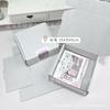 Caixa de máquina voadora branca estilo ins Extra Hard Cheap Thickened and Hard Carton Rectangular Card Packaging Express Gift Box