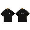 Suministro a Largo Plazo de Camisas Casuales Holgadas Unisex de Verano con Estampado de Letras en Gradiente Colorido de Marca de Moda para Hombre de Manga Corta