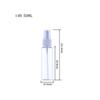 Botellas de Viaje Hombro Plano Transparentes Cosmético Perfume Alcohol Portátil Plástico Presionando Pequeña Botella de Spray Botella de Spray Desinfección