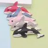 Serie de Animales Marinos Beiman Llavero de Cuero de Ballena y Delfín de Peluche de Colores Colgante de Tiburón Accesorios para Coche