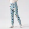 26 pantalones nuevos de otoño para niños, con estampados de dibujos animados, pantalones largos, adecuados para niños mayores, cómodos para usar en casa y para dormir, con cintura alta elástica y diseñados para mantener a los niños abrigados