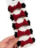Cuerda para el Cabello con Lazo Rojo de Año Nuevo Cola de Caballo Sin Costuras Gruesa Anillo de Pelo de Alta Elasticidad Nuevos Accesorios para el Cabello Marubeni para Niñas