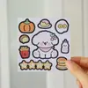 Pegatinas Guka de Corazón Girly para Niñas Niños Libro de Pegar y Dibujar Funda de Teléfono Dibujos Animados Material para Diario de Estudiante Decoración Papelería