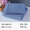 Toalla de Algodón Bordada con Logo Publicitario, Toalla Clase A, Toalla Facial Doméstica de Algodón Puro, Fábrica Mayorista, Engrosada y Absorbente