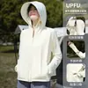 Ropa de Protección Solar para Mujer 2026 Nueva Seda de Hielo Anti-UV UPF+ Delgada Transpirable Ropa Exterior Ala Ancha Holgada Ropa de Protección Solar