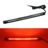 Luz de Freno LED para Motocicleta Señalador de Giro Doble Color Luz de Posición 48 LEDs Tira de Luz Impermeable Luz Auxiliar para Matrícula Luz Trasera