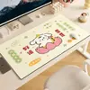 Mouse Pad Fofo, Tamanho Extra Grande para Meninas, Alto Valor Estético, Tapete para Mesa de Computador de Escritório, Tapete Grande para Teclado de Mesa de Estação de Trabalho