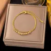Pulsera de Acero de Titanio Transfronteriza Dongguan para Mujer 2025 Nueva Moda Simple Pulsera de Amor para Mujer Celebridad de Internet Venta al por Mayor de Alta Gama