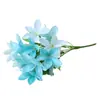 Flores Artificiais Little Lily Varanda Janela de Flores Exibição de Flores Externas Canteiro de Flores Artificiais Decoração de Casa Flores de Tecido de Seda Fabricante Atacado