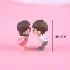 Decoración de Pastel de Cumpleaños Adornos para Hornear Perla 520 Te Amo Banco de Pareja Adornos