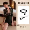 Lóbulo Lencería Sexy Ajustada Bodycon Falda Sexy Uniforme de Secretaria Seductora Apasionada Encaje Transparente Puro Deseo Erótico Lencería Masculina