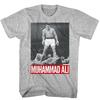 Muhammad Ali? ?Alibaba Generation Rei do Boxe Estilo Punk Retrô Americano Verão Solto Curto