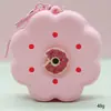 Bolsa de Silicone com Furo Estilo Desenho Animado Mini Carteira de Moedas Bolsa de Cosméticos DIY Bolsa para Fones de Ouvido Pingente de Chaveiro Presente