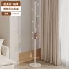 Perchero de estilo crema, sencillo, con placa de roca, para dormitorio, para el suelo, vertical, de metal, creativo, para el hogar, para guardar abrigos y capuchas.