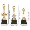 Troféu de Basquete DIY Feito Sob Medida Basquete Masculino e Feminino Jogo Esportivo MVP Troféu de Plástico de Quatro Colunas Atacado